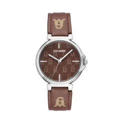 STACKED LOGO WATCH BROWN MULTI