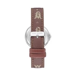 STACKED LOGO WATCH BROWN MULTI -Stevemadden 1023BNBN BROWN BACK
