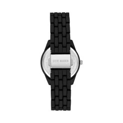 POWDER COATED WATCH BLACK -Stevemadden 1029BKBK BLACK BACK