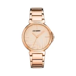 CLEAN LINE LINK WATCH ROSE GOLD