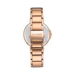 CLEAN LINE LINK WATCH ROSE GOLD 8 CLEAN LINE LINK WATCH ROSE GOLD -Stevemadden 1038RGRG ROSE GOLD BACK