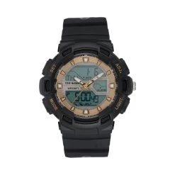 OVERSIZED SPORT WATCH BLACK MULTI
