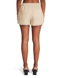 FRAY HEM SHORTS NATURAL -Stevemadden BBDAKOTA BM203214 NATURAL 04