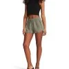 FRAY HEM SHORTS GREEN 1 FRAY HEM SHORTS GREEN -Stevemadden BBDAKOTA BM203214 SURPLUS 04