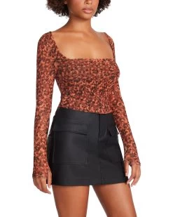 HAYDEN TOP BURGUNDY MULTI -Stevemadden BBDAKOTA BM305729 MOCHA BISQUE 02