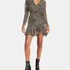 NYLA DRESS BLACK MULTI -Stevemadden BBDAKOTA BM308116 BLACK 01