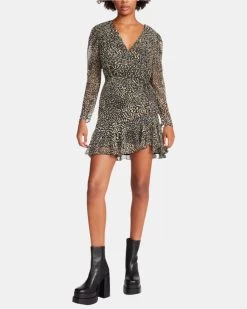 NYLA DRESS BLACK MULTI