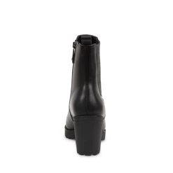 GABRIELLA BLACK LEATHER -Stevemadden BLONDOB7605 GABRIELLABLACKLEAback