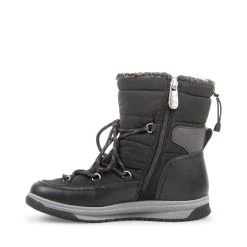 FORTUNE BLACK LEATHER -Stevemadden BLONDO FORTUNE B7437 BLACK INSIDE