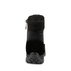 ISABEL BLACK NUBUCK -Stevemadden BLONDO SHOES B7618 BLACK BACK