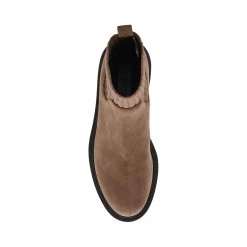 HALLIES TAUPE SUEDE -Stevemadden HALLIES B7336 DK TAUPE 07