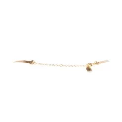 HERRINGBONE THIN CHAIN NECKLACE GOLD -Stevemadden HERRINGBONETHINNECKLACEback