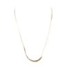HERRINGBONE THIN CHAIN NECKLACE GOLD -Stevemadden HERRINGBONETHINNECKLACEfront