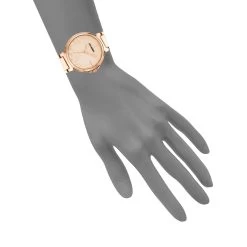 CLEAN LINE LINK WATCH ROSE GOLD 9 CLEAN LINE LINK WATCH ROSE GOLD -Stevemadden SM 1038RGRG A