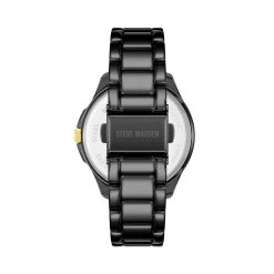 CLASSIC WATCH BLACK 7 CLASSIC WATCH BLACK -Stevemadden SM 1053BKBK BACK