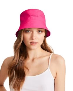 NYLON BUCKET HAT PINK -Stevemadden STEVEMADDEN ACCESSORIES SMA 860 PINK img1