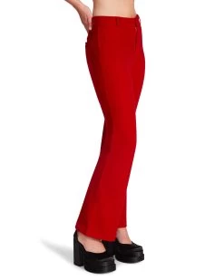 HARLOW PANT RED -Stevemadden STEVEMADDEN APPAREL BM403338 MEDIUM RED 03