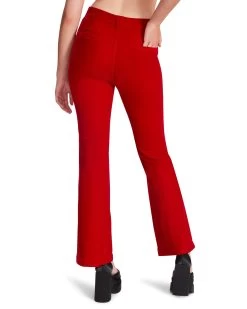 HARLOW PANT RED -Stevemadden STEVEMADDEN APPAREL BM403338 MEDIUM RED 04
