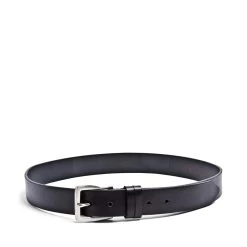 SAM BLACK LEATHER -Stevemadden STEVEMADDEN BELTS SAM BLACK LEATHER