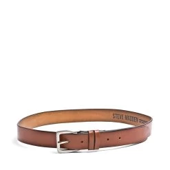 SAM TAN LEATHER -Stevemadden STEVEMADDEN BELTS SAM TAN LEATHER