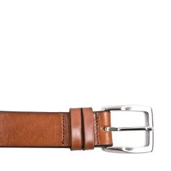 SAM TAN LEATHER -Stevemadden STEVEMADDEN BELTS SAM TAN LEATHER BUCKLE
