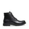 SID BLACK LEATHER -Stevemadden STEVEMADDEN BLONDO SID BLACK LEATHER SIDE