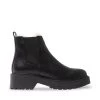 TYCLONE-F BLACK LEATHER 1 TYCLONE-F BLACK LEATHER -Stevemadden STEVEMADDEN BOOTIES TYCLONE F BLACK LEATHER SIDE 1