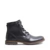 BALDWIN BLACK LEATHER 1 BALDWIN BLACK LEATHER -Stevemadden STEVEMADDEN BOOTS BALDWIN BLACK LEATHER SIDE