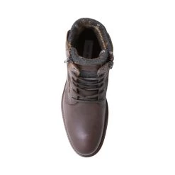 BALDWIN TAN LEATHER -Stevemadden STEVEMADDEN BOOTS BALDWIN TAN LEATHER TOP