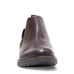 BODHE BROWN LEATHER -Stevemadden STEVEMADDEN BOOTS BODHE BROWN LEATHER FRONT preview maxWidth 2000 maxHeight 2000 1