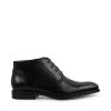 DEVRIES BLACK LEATHER -Stevemadden STEVEMADDEN BOOTS DEVRIES BLACK SIDE