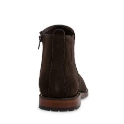 HARLANN BROWN SUEDE -Stevemadden STEVEMADDEN BOOTS HARLAN BROWN SUEDE BACK