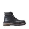 JASPER BLACK LEATHER 2 JASPER BLACK LEATHER -Stevemadden STEVEMADDEN BOOTS JASPER BLACK LEATHER SIDE