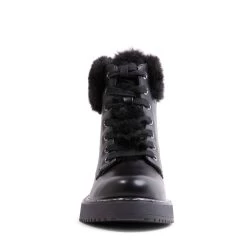 KYMBER BLACK -Stevemadden STEVEMADDEN BOOTS KYMBER BLACK FRONT