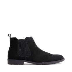 LINUS BLACK SUEDE
