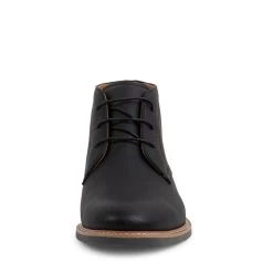 MIKA BLACK -Stevemadden STEVEMADDEN BOOTS MIKA BLACK FRONT