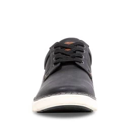 MACRO BLACK NUBUCK -Stevemadden STEVEMADDEN CASUAL MACRO BLACK FRONT 2