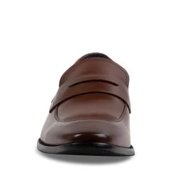 JARRING TAN LEATHER -Stevemadden STEVEMADDEN DRESS JARRING TAN FRONT