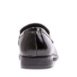 JINN BLACK PATENT -Stevemadden STEVEMADDEN DRESS JINN BLACK PATENT BACK