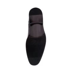 JOAQUIN BLACK LEATHER -Stevemadden STEVEMADDEN DRESS JOAQUIN BLACK LEATHER BOTTOM