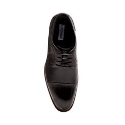 MILTON BLACK LEATHER -Stevemadden STEVEMADDEN DRESS MILTON BLACK LEATHER TOP