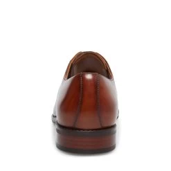 PLOT TAN LEATHER 11 PLOT TAN LEATHER -Stevemadden STEVEMADDEN DRESS PLOT TAN LEATHER BACK 1