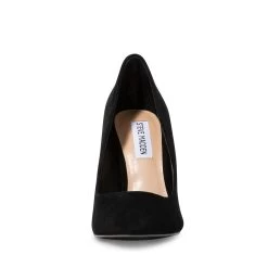 ZANA BLACK SUEDE 9 ZANA BLACK SUEDE -Stevemadden STEVEMADDEN DRESS ZANA BLACK FRONT