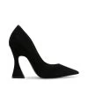 ZANA BLACK SUEDE -Stevemadden STEVEMADDEN DRESS ZANA BLACK SIDE