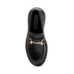 APPROACH BLACK -Stevemadden STEVEMADDEN FLATS APPROACH BLACK TOP 2
