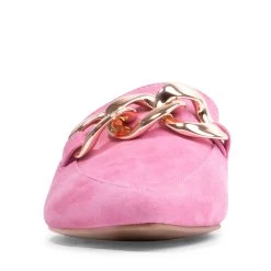 FEARN PINK SUEDE -Stevemadden STEVEMADDEN FLATS FEARN PINK SUEDE FRONT
