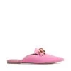 FEARN PINK SUEDE -Stevemadden STEVEMADDEN FLATS FEARN PINK SUEDE SIDE