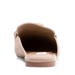 FEARN TAN SUEDE -Stevemadden STEVEMADDEN FLATS FEARN TAN SUEDE BACK