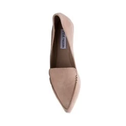 FEATHER TAN SUEDE -Stevemadden STEVEMADDEN FLATS FEATHER TAN SUEDE TOP