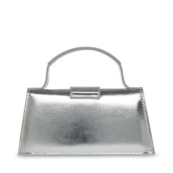 BARLAN SILVER -Stevemadden STEVEMADDEN HANDBAGS BARLAN SILVER METALLIC BACK